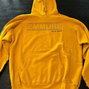 Emmure Is A Cult Band Yellow Hoodie for Men